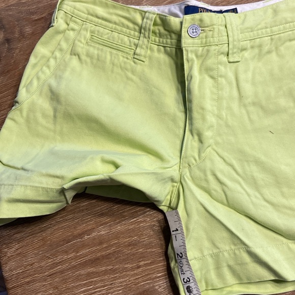 Polo Ralph Lauren green shorts size 2 - Picture 6 of 6